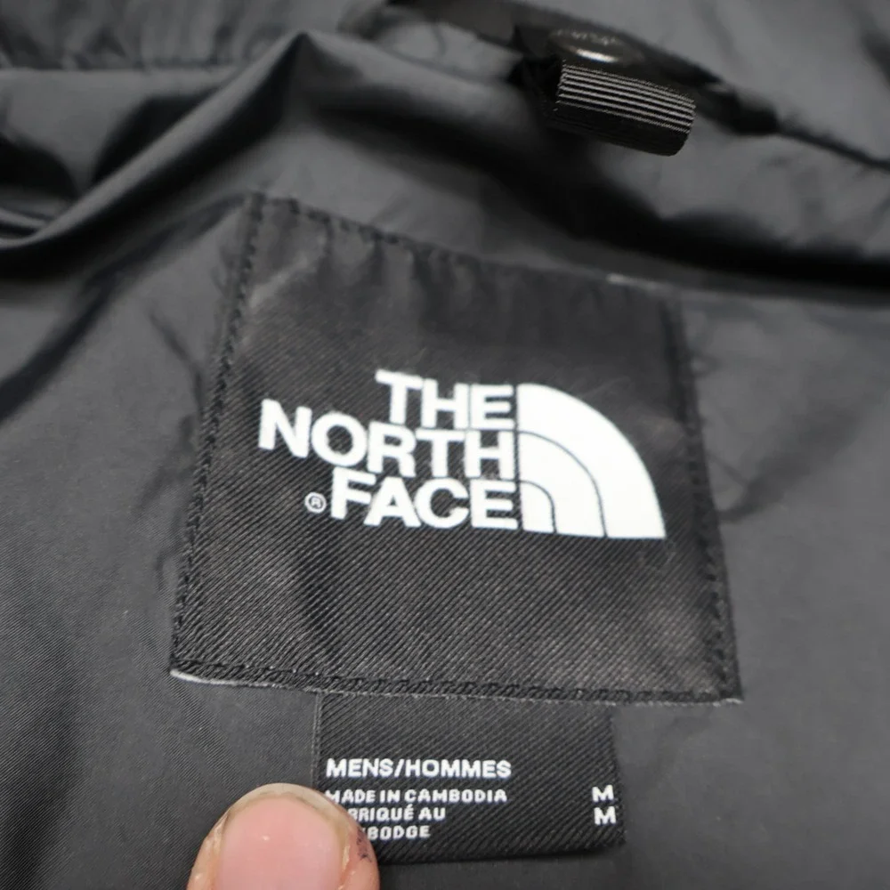 North‎ Face Jacket Mens Medium Grey Lone Peak Waterproof Wind Rain 3in1 Shell